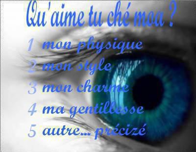 Petit sondage