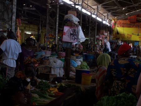 Marché couvert de Dakar