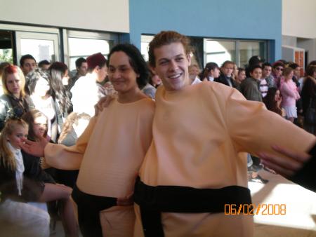 Tom et Loic en sumos