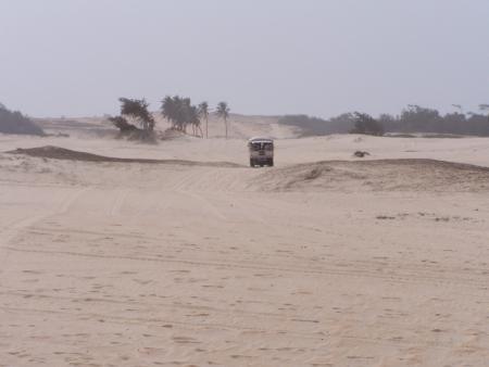 Arrivée du Paris Dakar faite en camion! c'était GENIAL....
