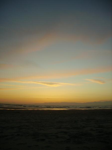Le couché de Soleil