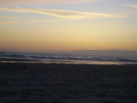Couché de Soleil sur le monde