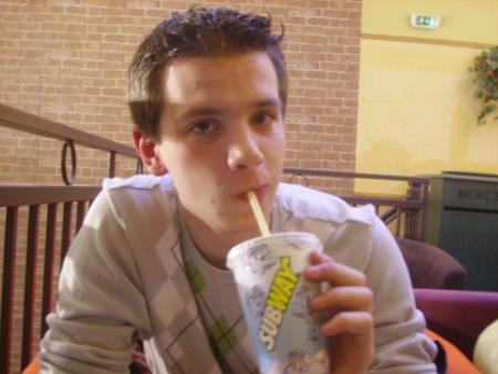 Quentin au Subway