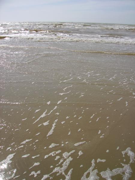 la mer se retire