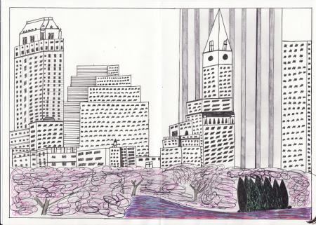 the town