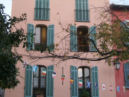 Maison rose de Valbonne