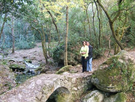 Papa et maman à Valbonne